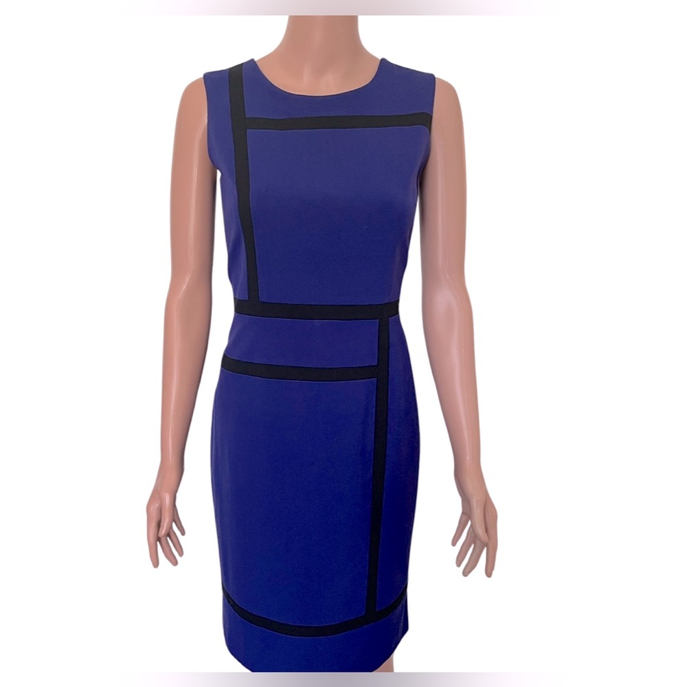 Nine West blue dress.